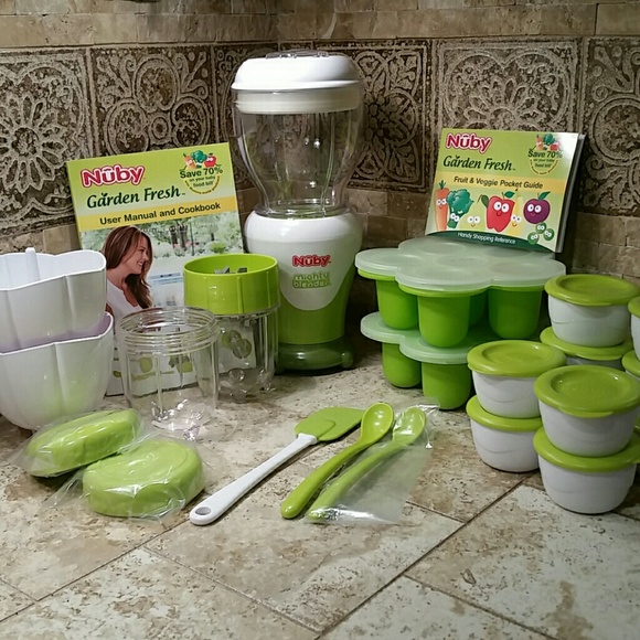 Nuby Other - Nuby Mighty Blender 38 piece bundle